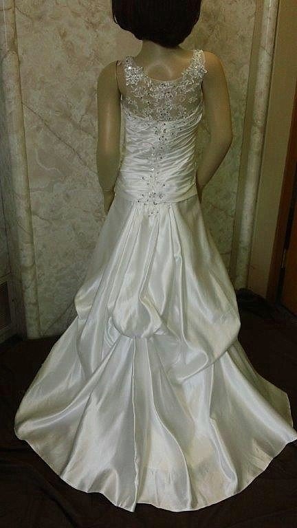 mermaid style flower girl dresses